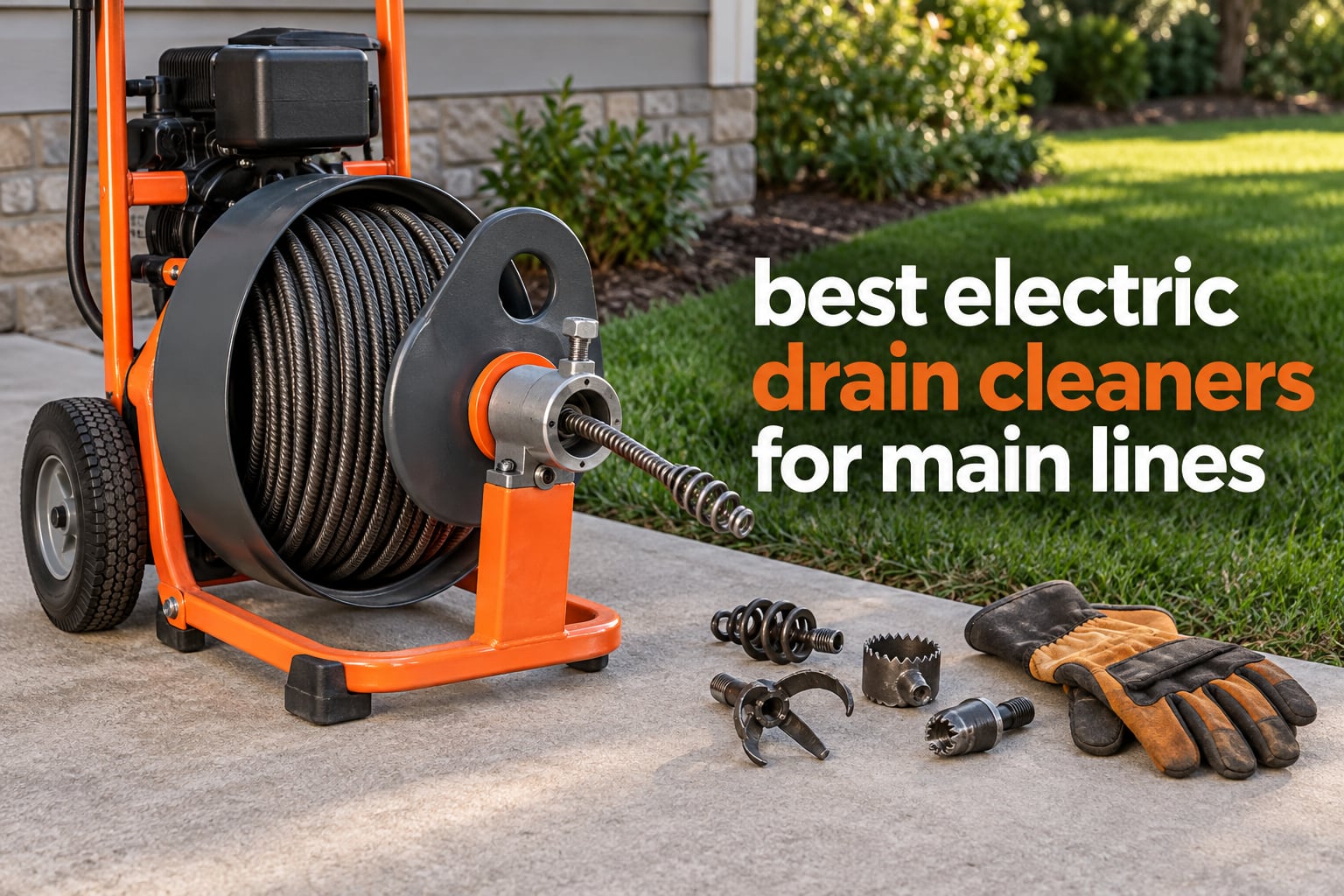 best electric drain cleaners for main lines
