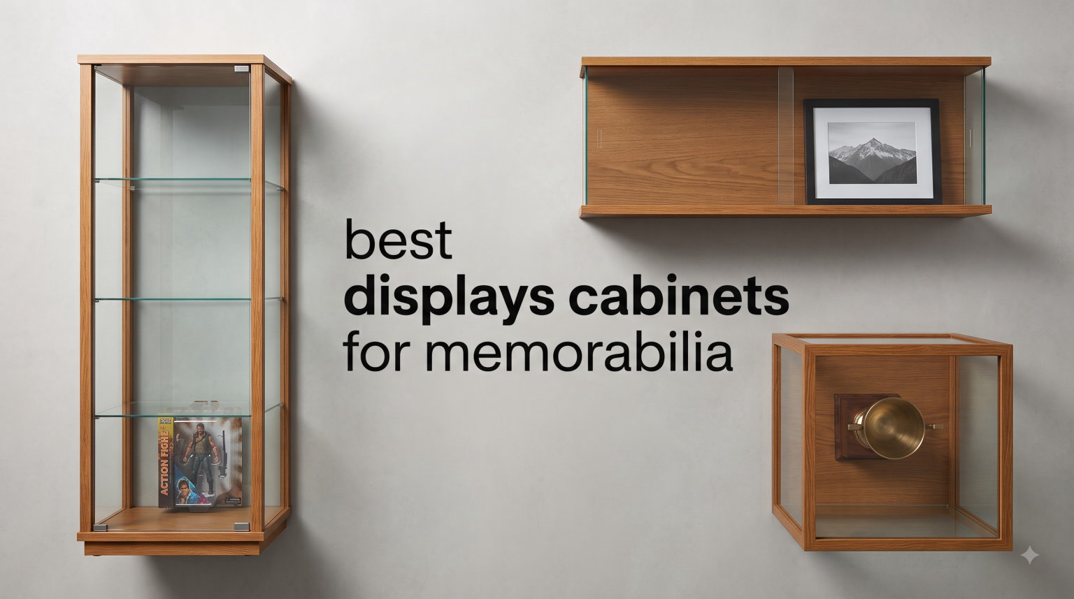 best displays cabinets for memorabilia