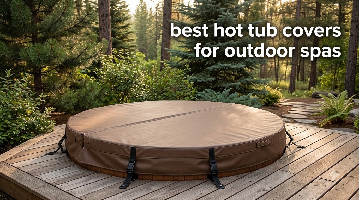 best hot tub covers for outdoor spas