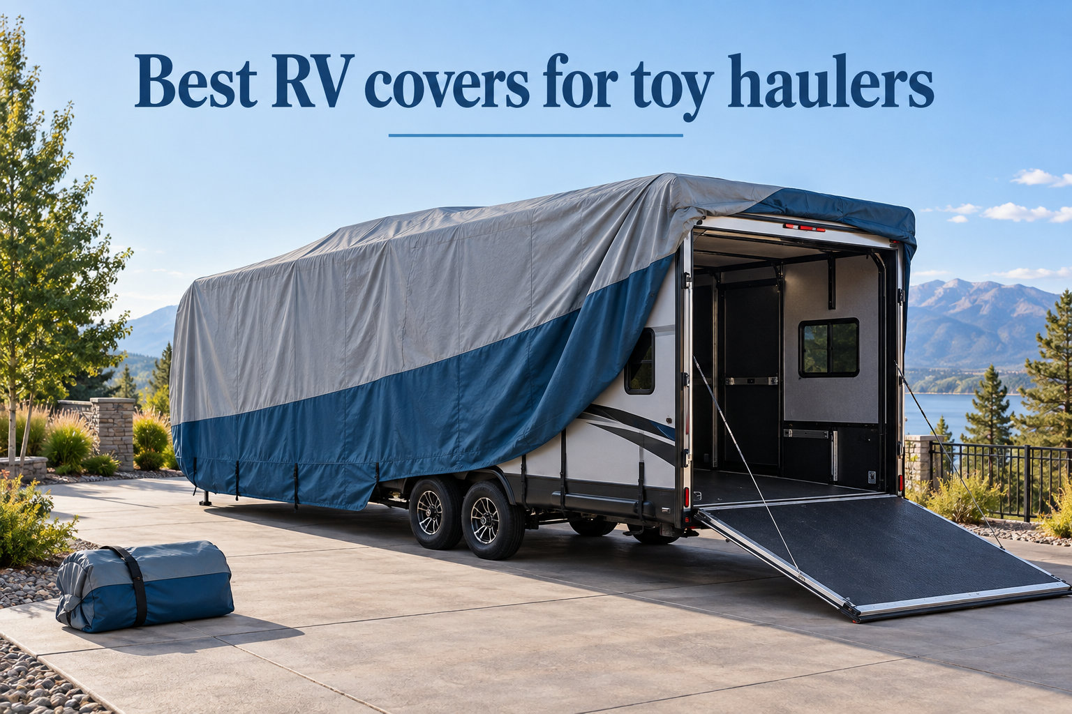 Best RV covers for toy haulers