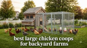 best large chicken coops for backyard farms