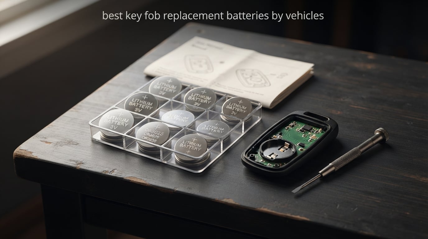 best key fob replacement batteries by vehicles