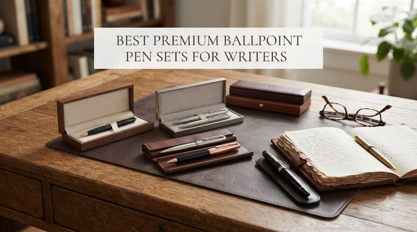 best premium ballpoint pen sets for writers