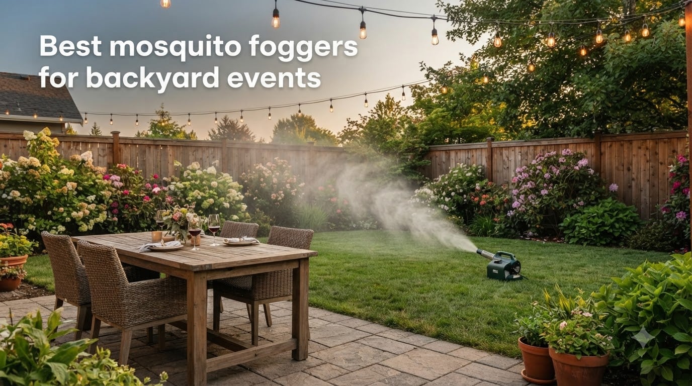 Best mosquito foggers for backyard events