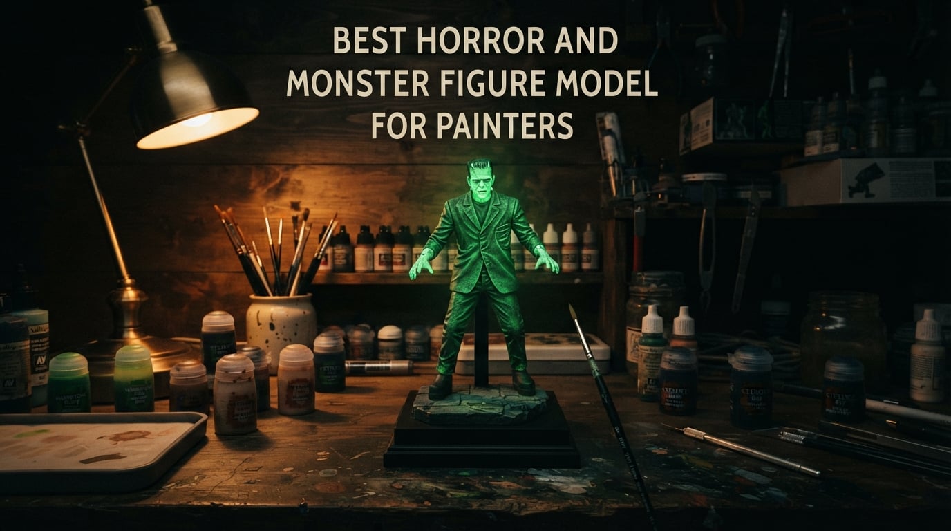 best horror and monster figure model kits for painters