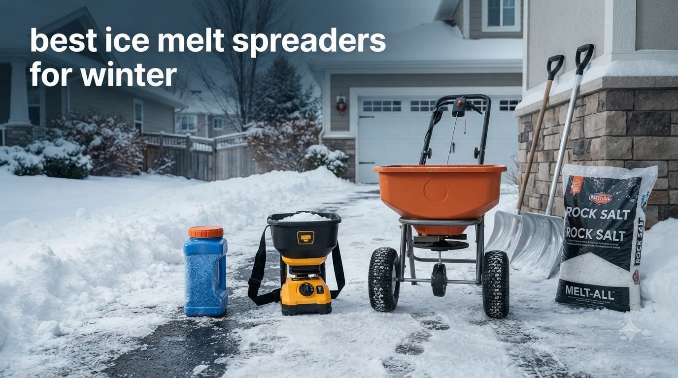 best ice melt spreaders for winter
