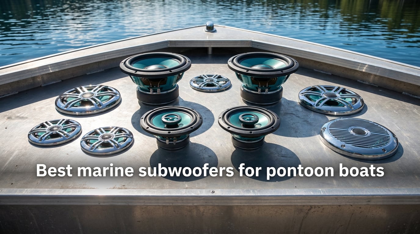 Best marine subwoofers for pontoon boats