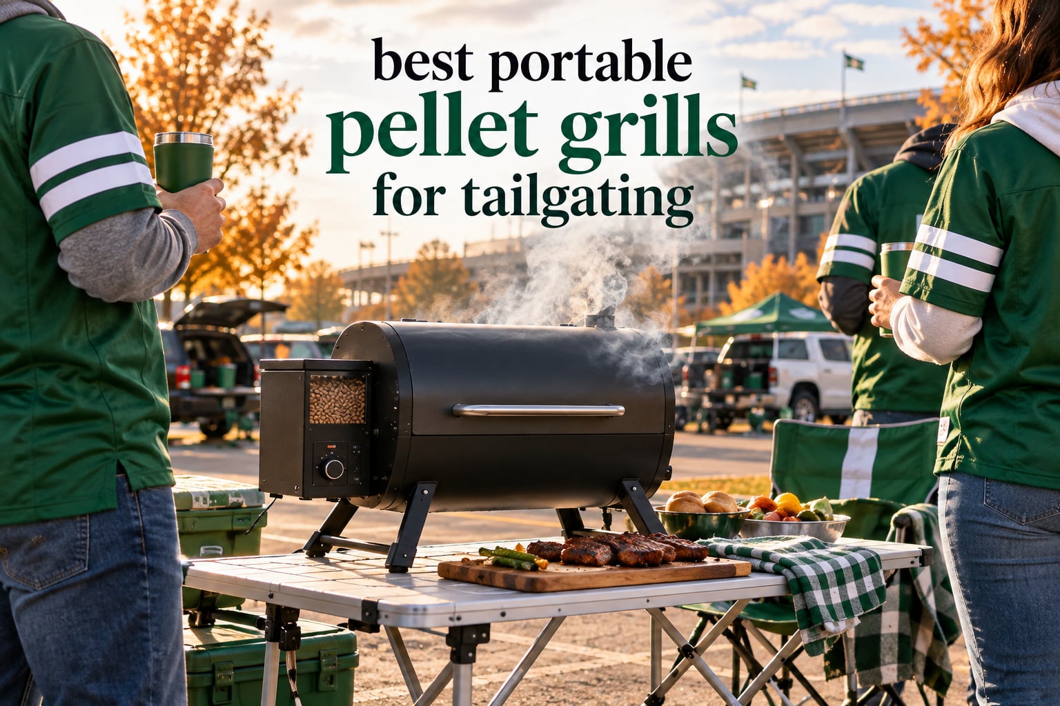 best portable pellet grills for tailgating