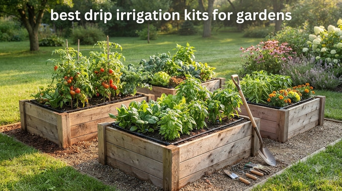 best drip irrigation kits for gardens