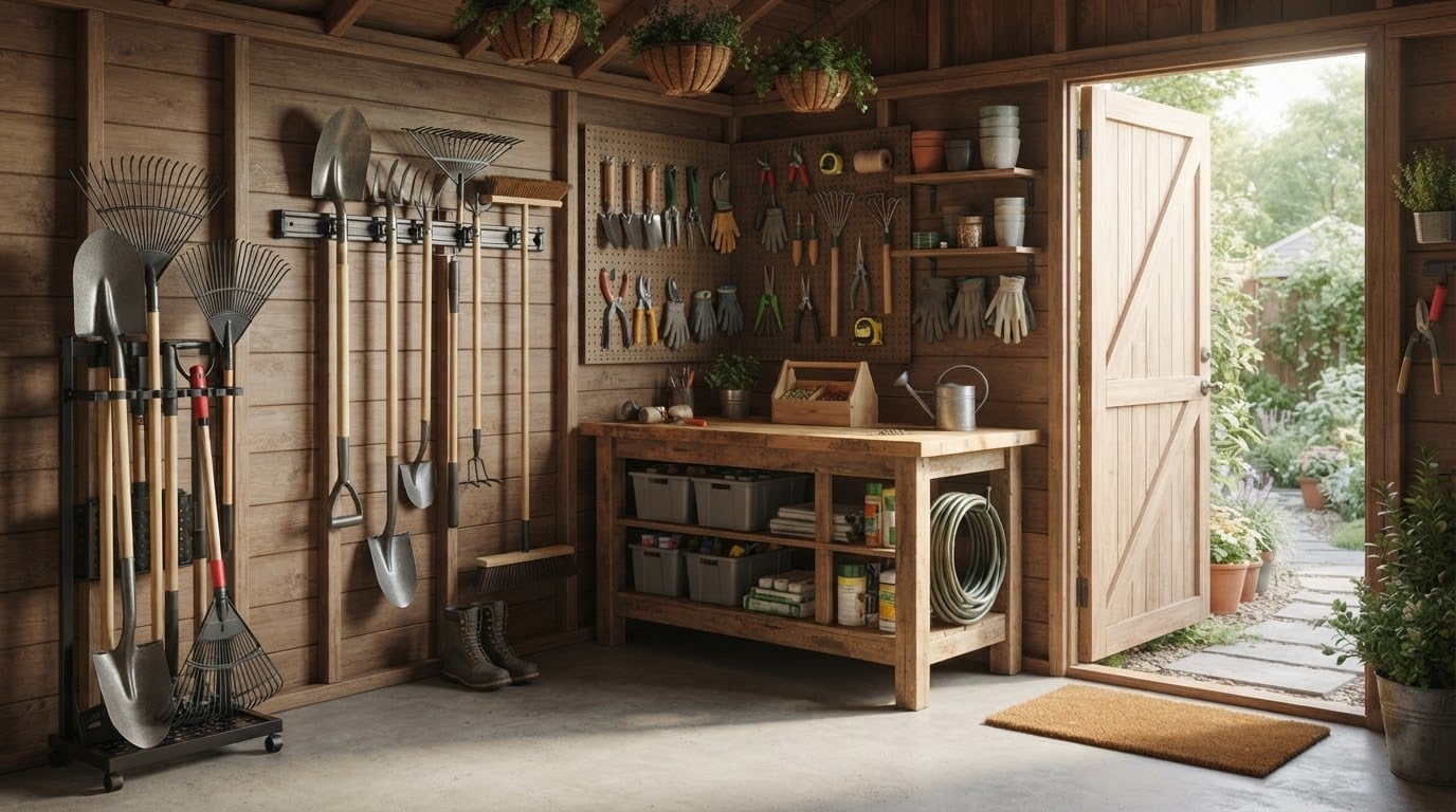 best garden tool organizers for sheds