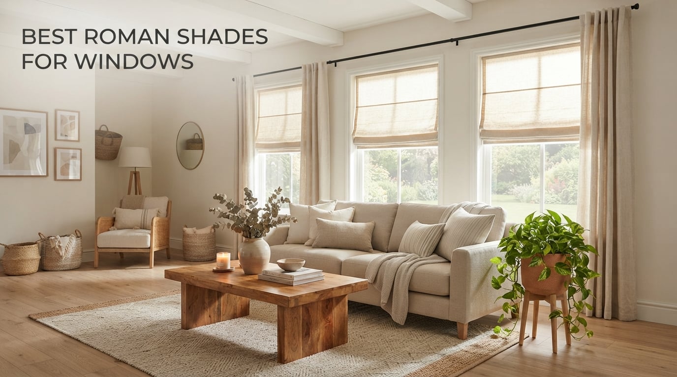 best roman shades for windows