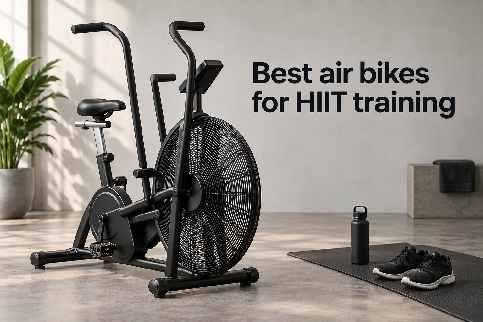 Best air bikes for HIIT training