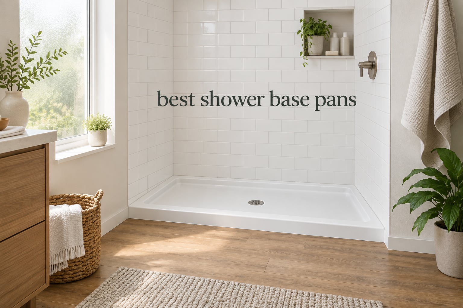 best shower base pans