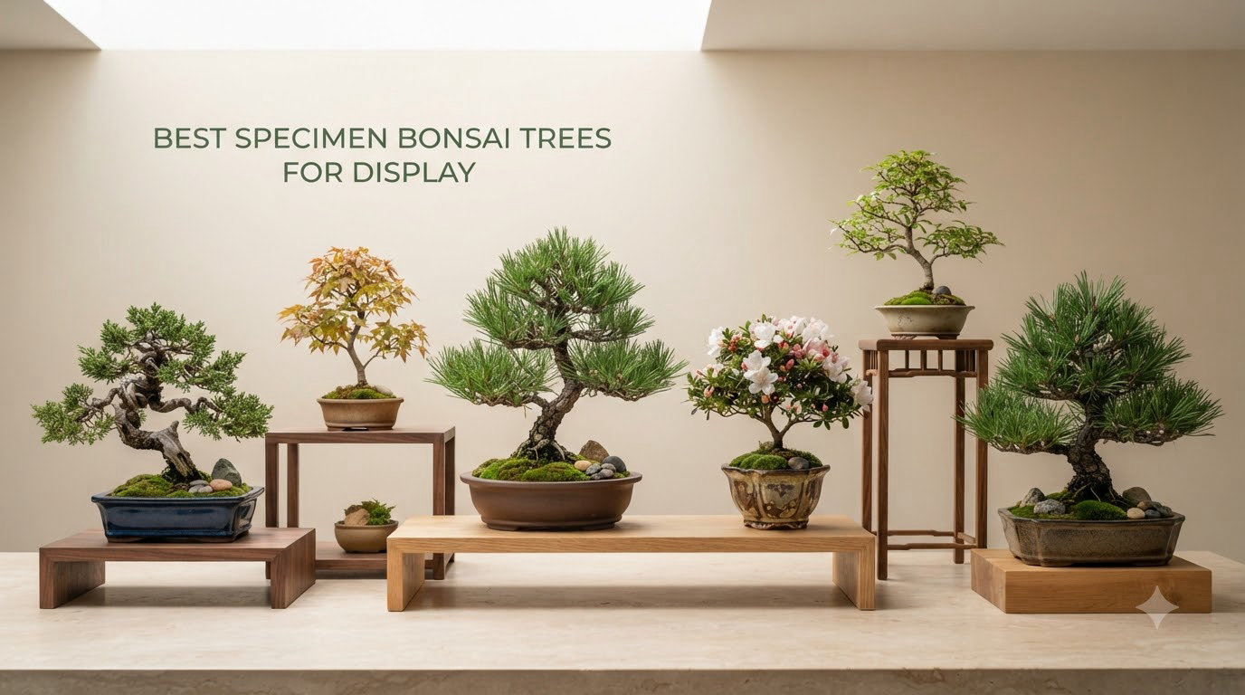 best specimen bonsai trees for display
