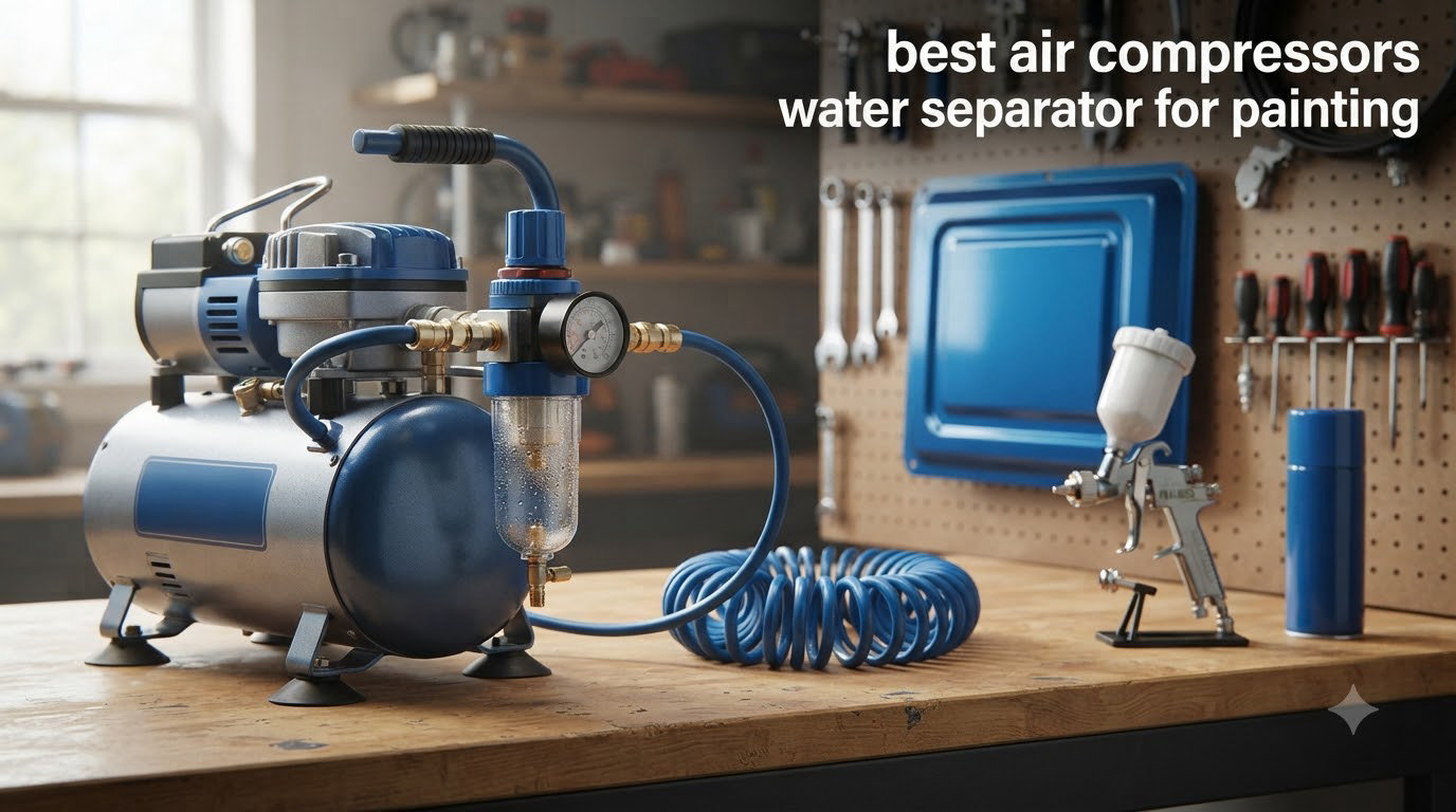 best air compressors water separator for painting