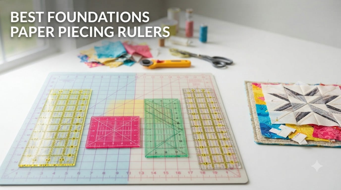 best foundations paper piecing rulers