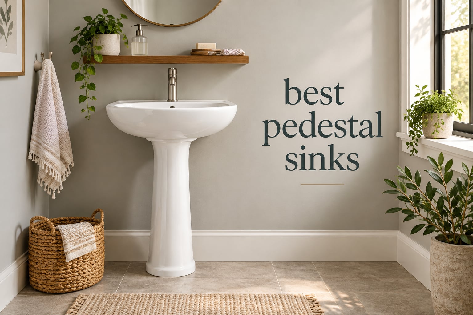 best pedestal sinks