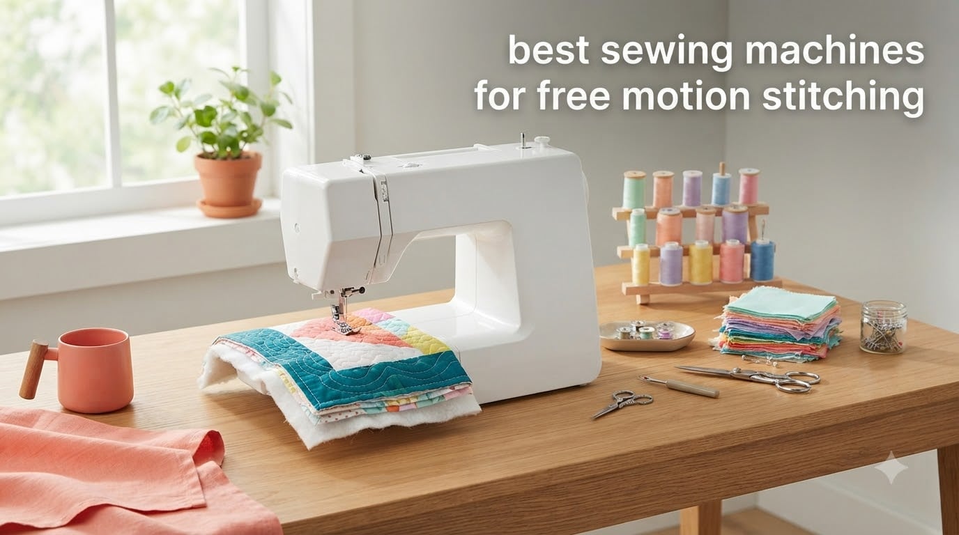 best sewing machines for free motion stitching
