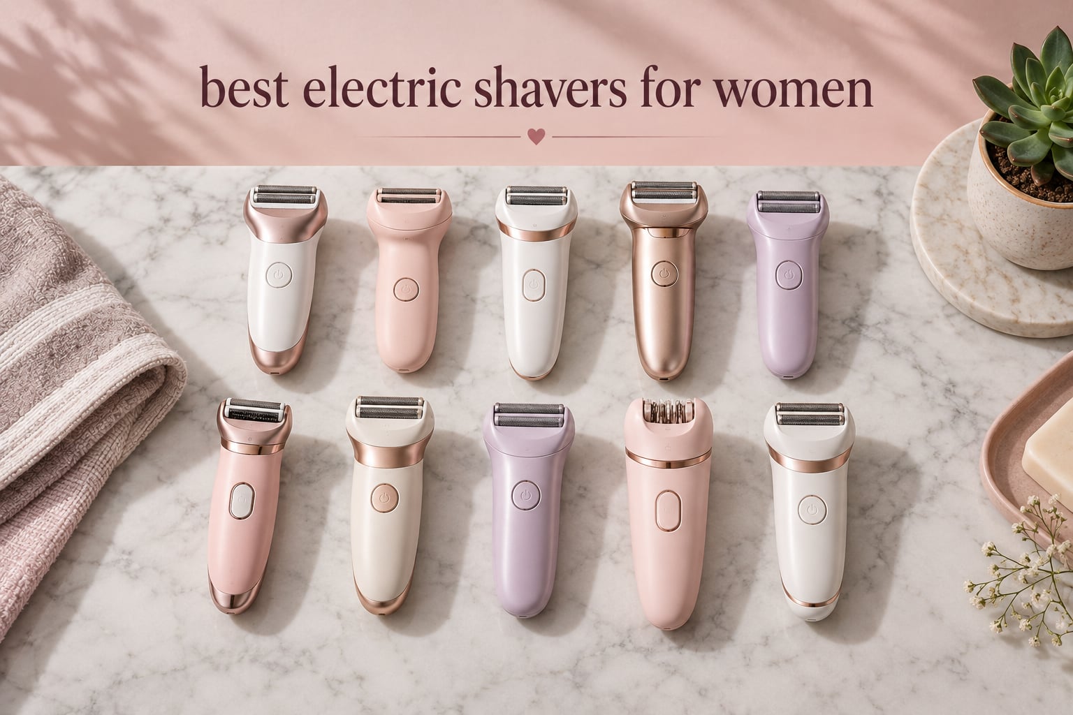 best electric shavers for women