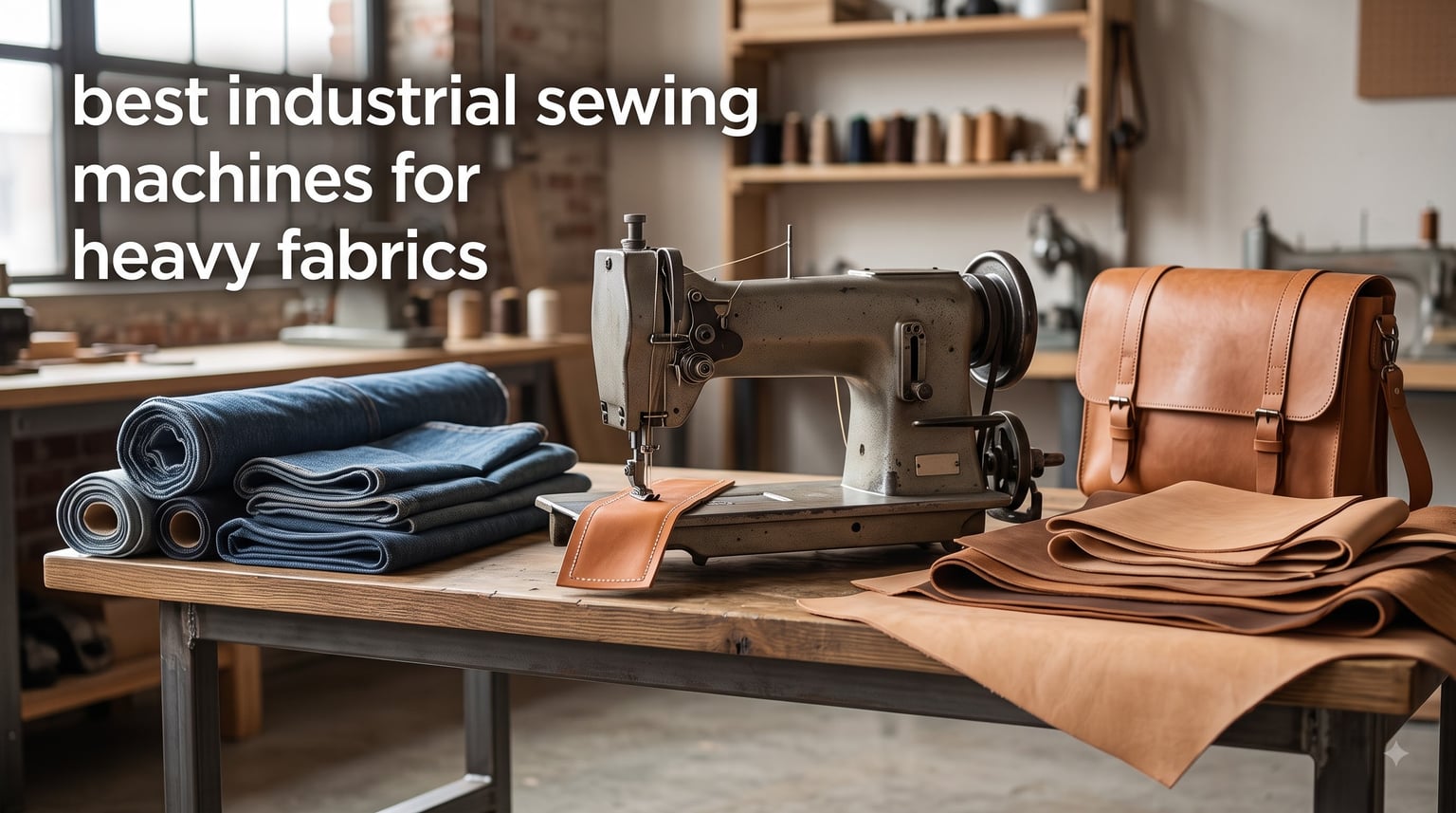 best industrial sewing machines for heavy fabrics