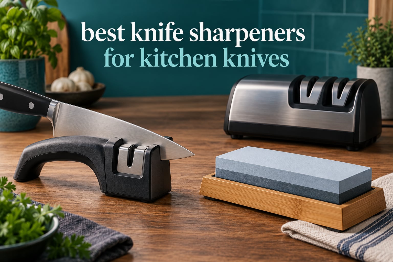 best knife sharpeners for kitchen knives