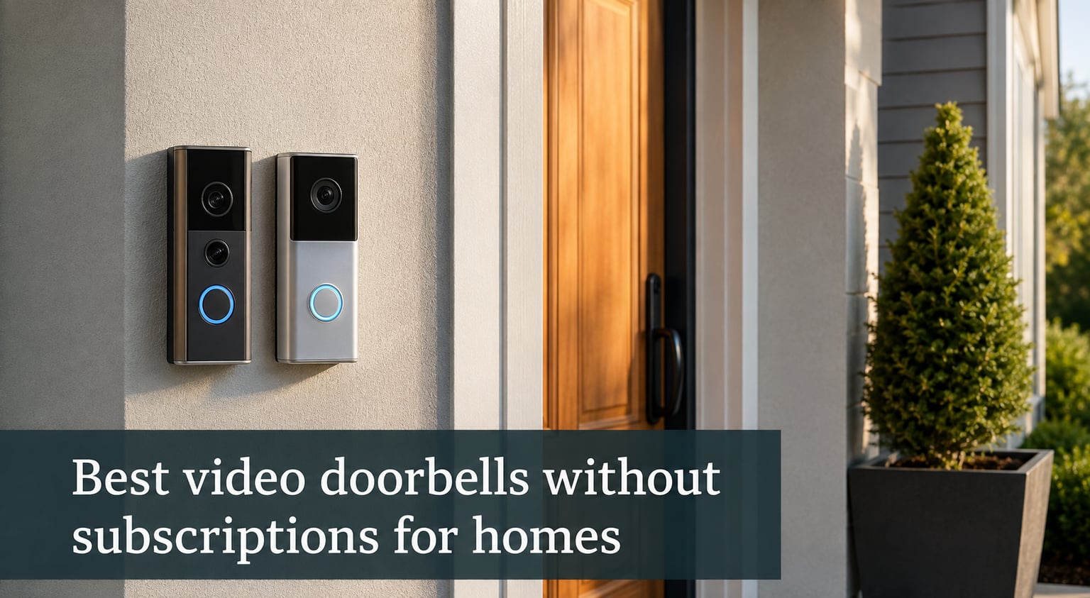 Best video doorbells without subscriptions for homes