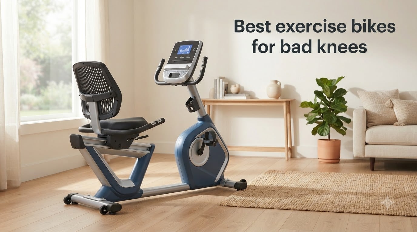 Best exercise bikes for bad knees