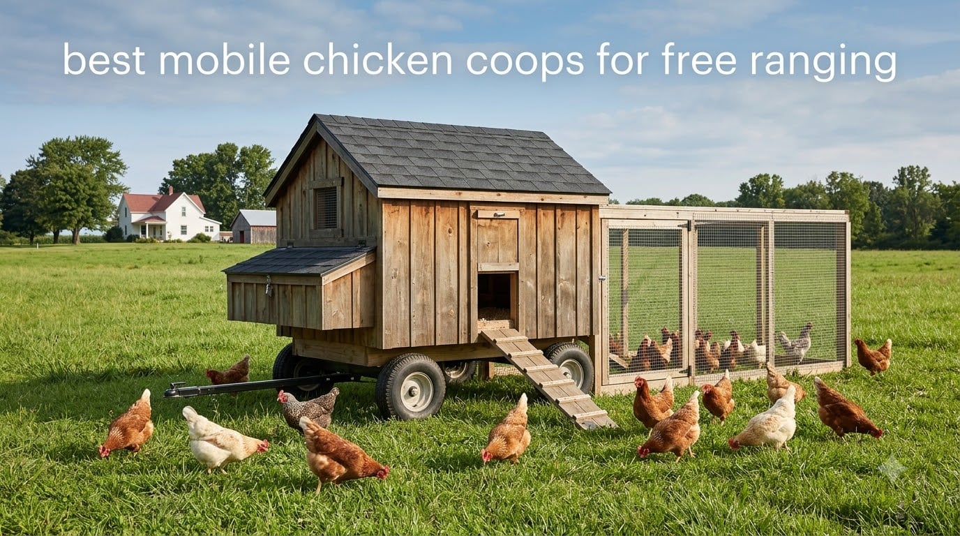 best mobile chicken coops for free ranging