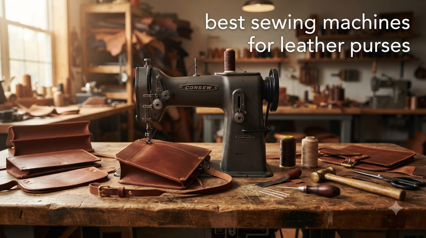 best sewing machines for leather purses