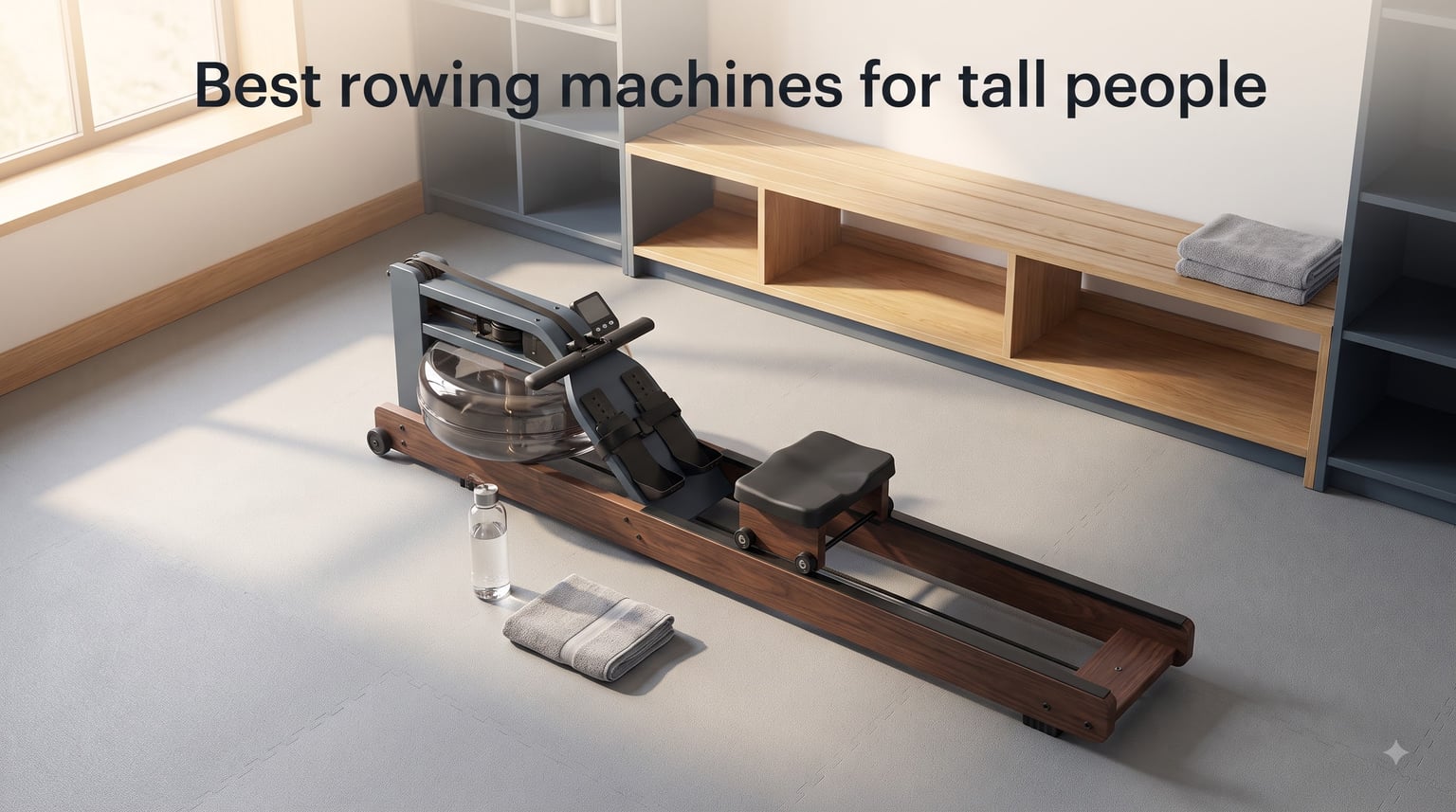 Best rowing machines for tall people