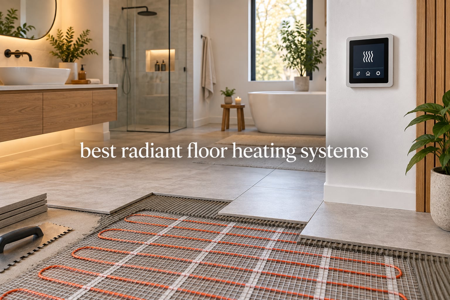 best radiant floor heating systems