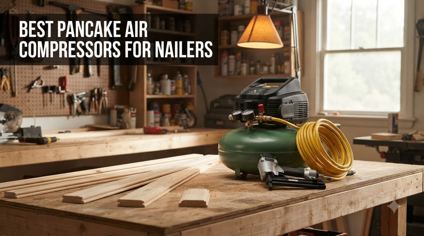 best pancake air compressors for nailers