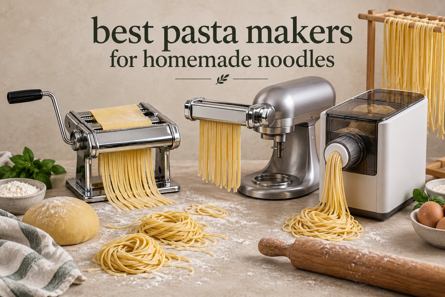 best pasta makers for homemade noodles