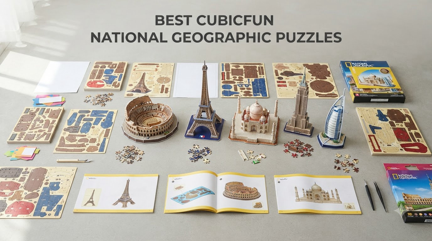 best cubicfun national geographic puzzles