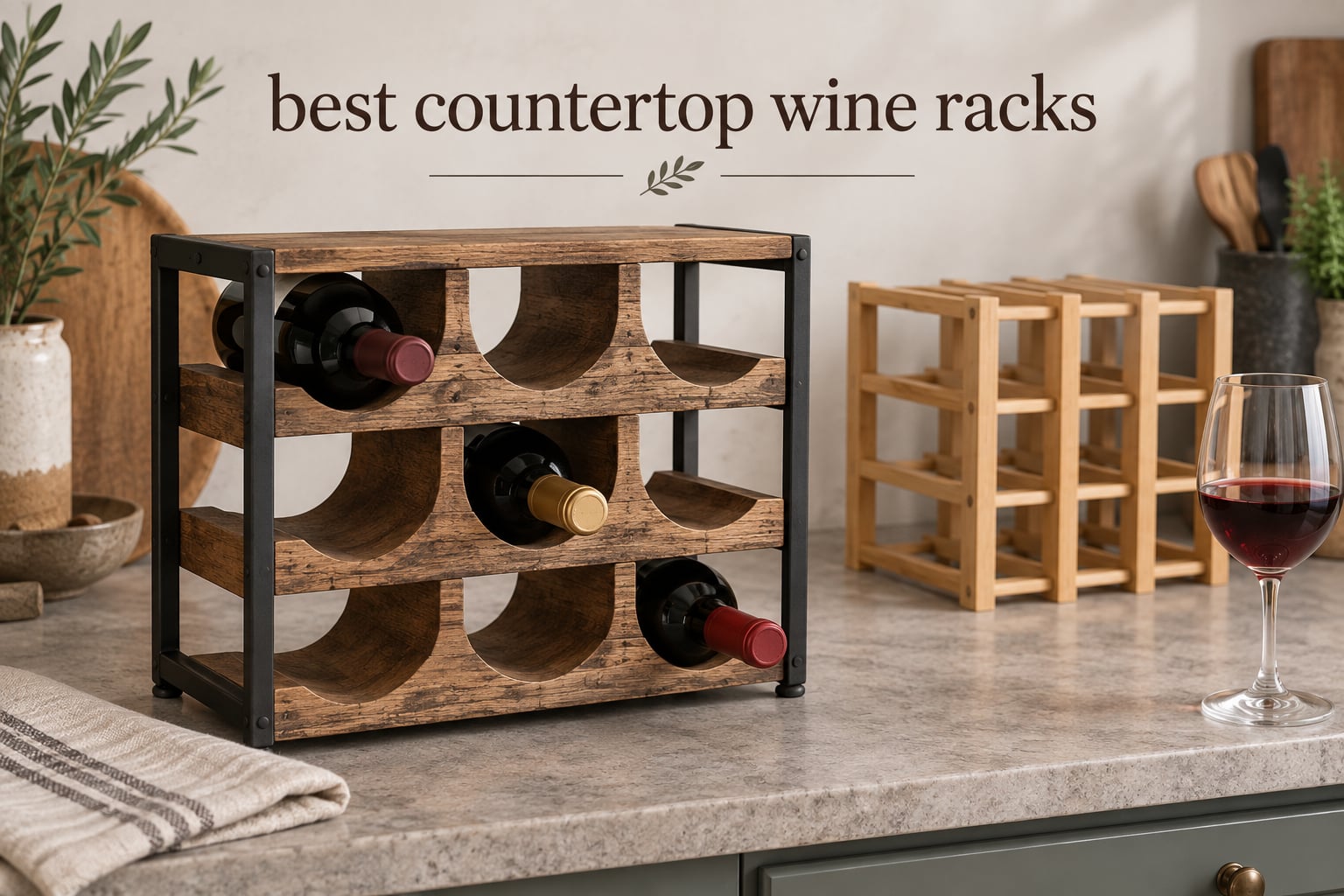 best countertop wine racks