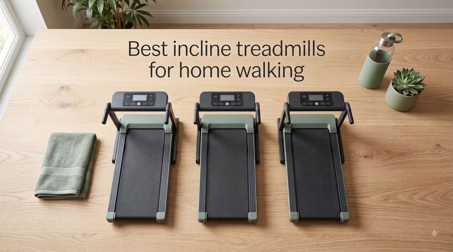 Best incline treadmills for home walking