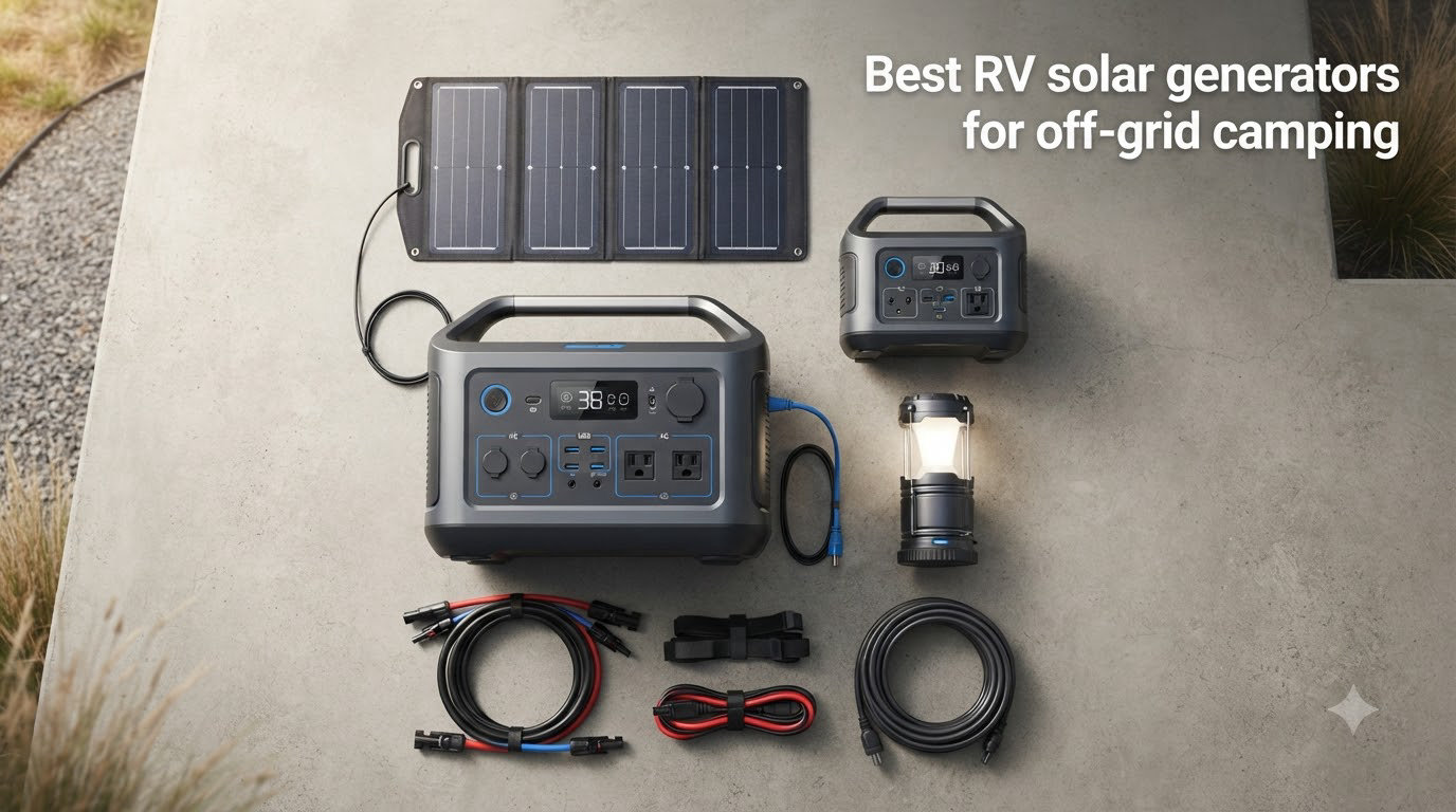 Best RV solar generators for off-grid camping