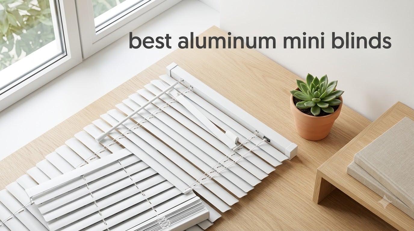 best aluminum mini blinds
