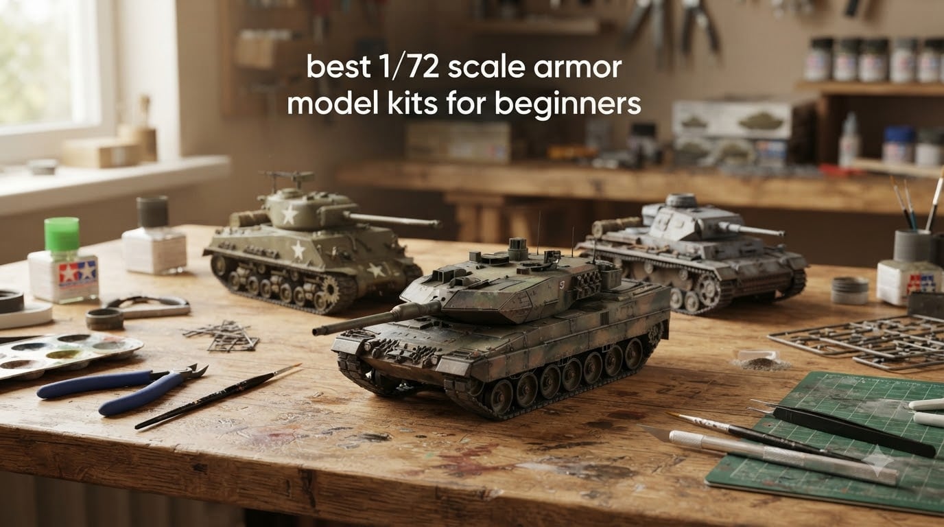 best 1/72 scale armor model kits for beginners