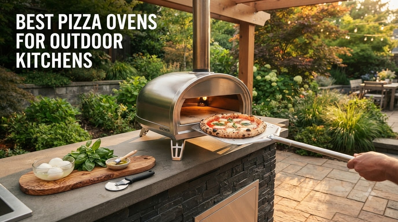 Best pizza ovens for outdoor kitchens