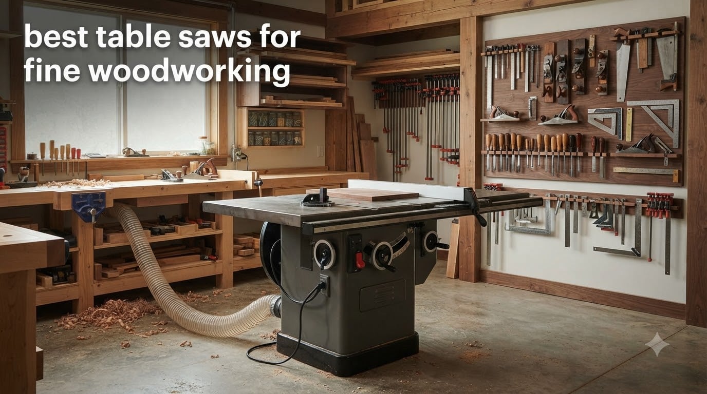 best table saws for fine woodworking