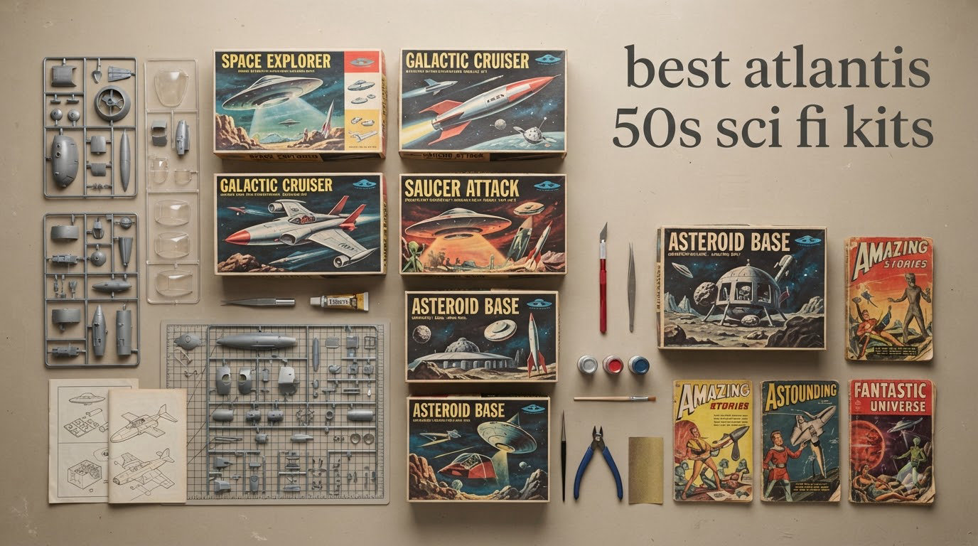 best atlantis 50s sci fi kits