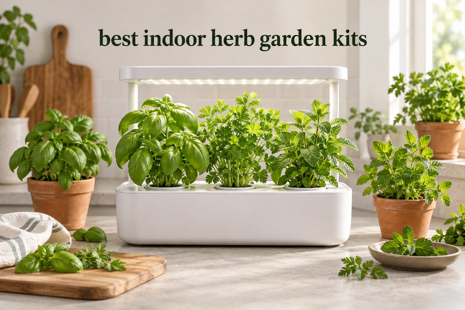 best indoor herb garden kits