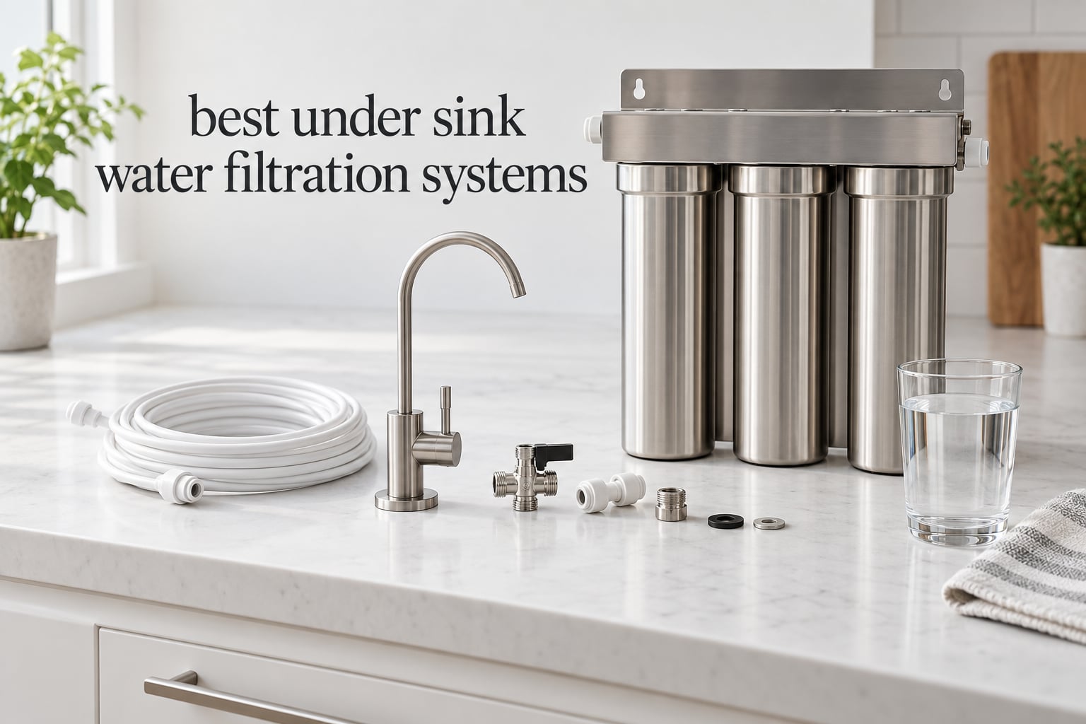 best under sink water filtration systems