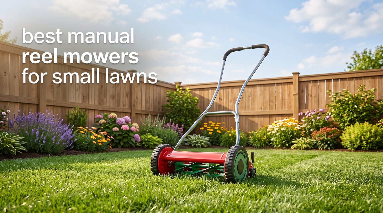 best manual reel mowers for small lawns