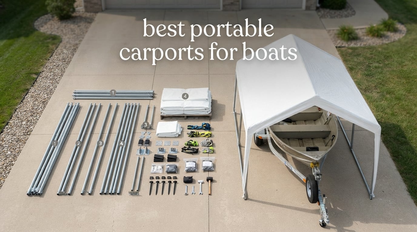 best portable carports for boats