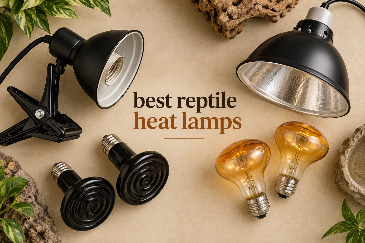 best reptile heat lamps