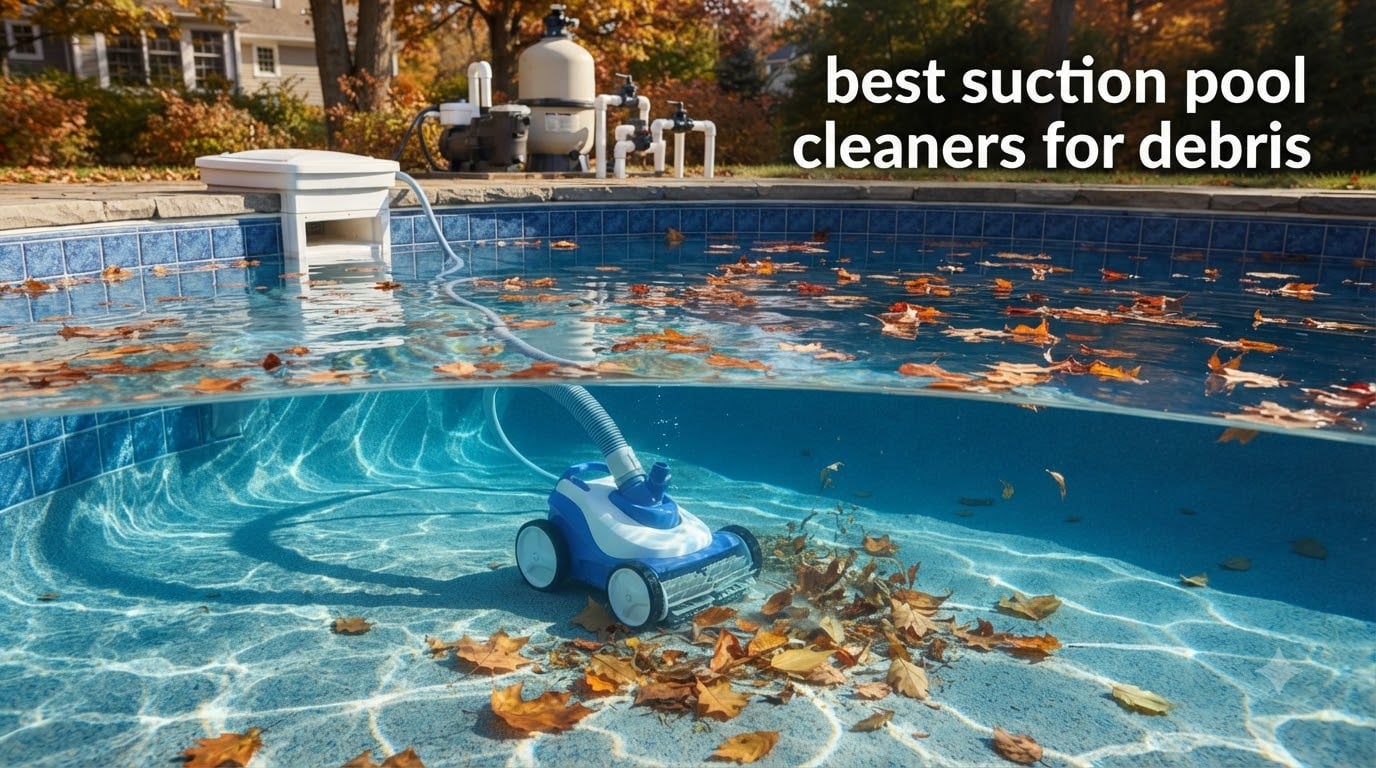 best suction pool cleaners for debris