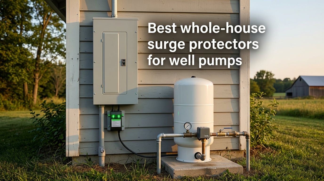 Best whole-house surge protectors for well pumps