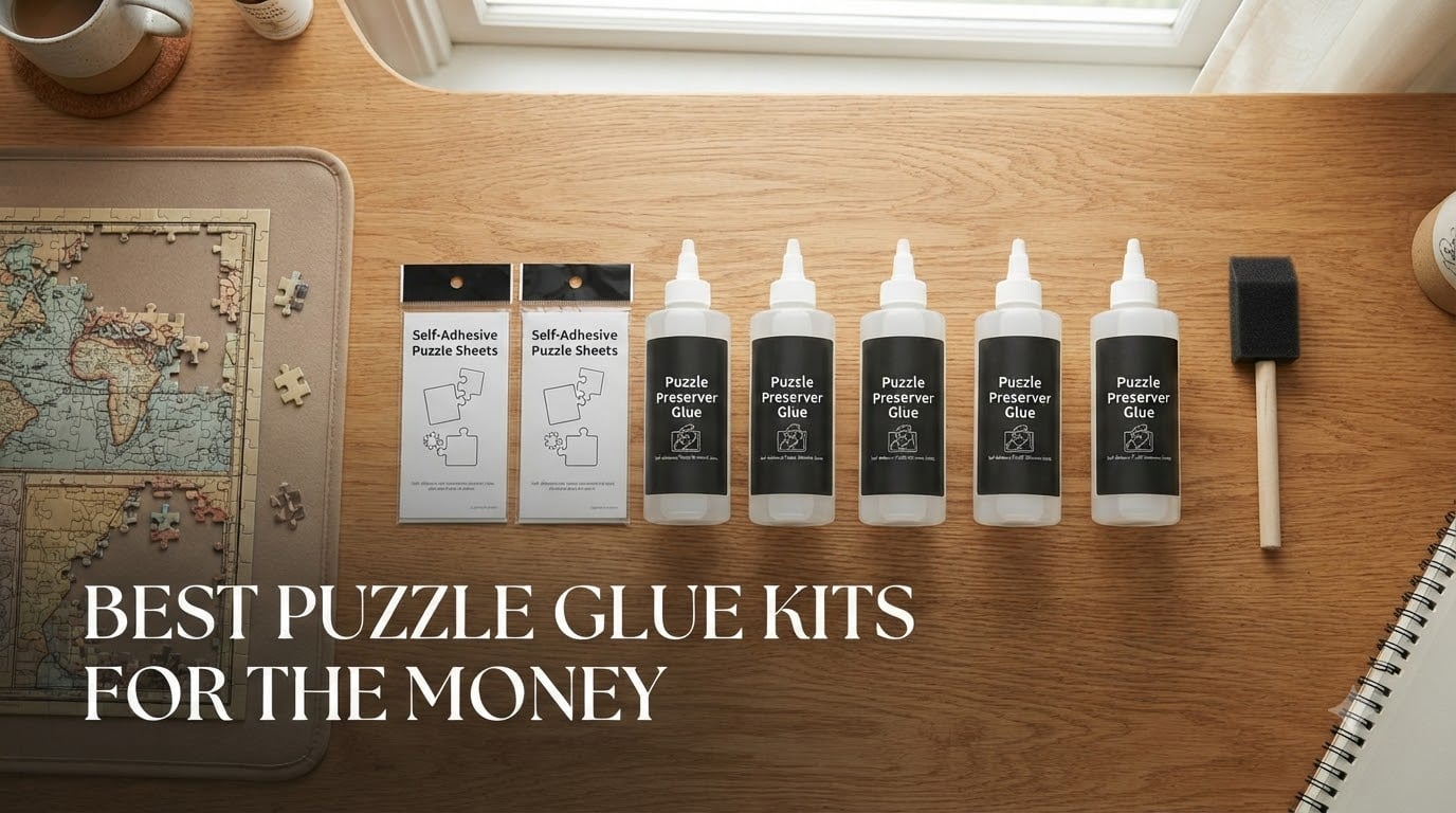 best puzzle glue kits for the money
